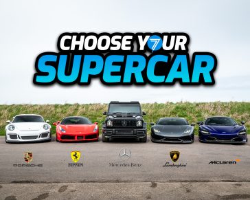 WIN A CHOICE OF 5 SUPERCARS + £5,000 CASH